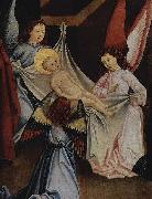 Friedrich Herlin Geburt Christi, Anbetung des Christuskindes Spain oil painting artist